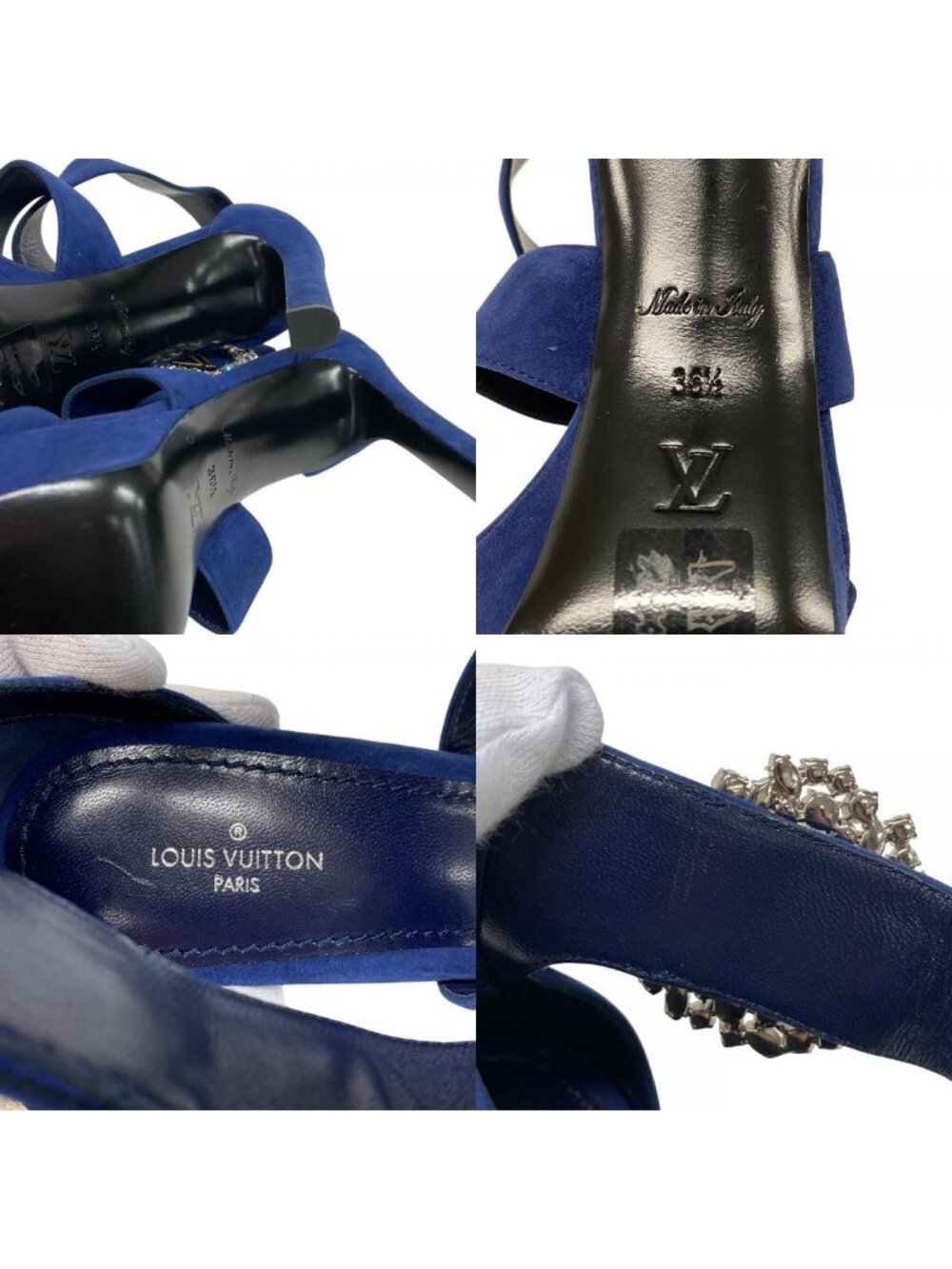 Louis Vuitton Sandals Blue - Picture 8 of 8